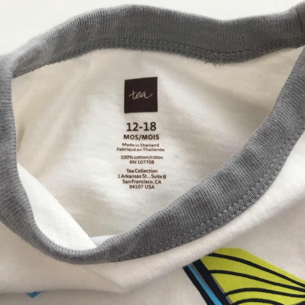 NWT Tea Collection Flying Scot Long-sleeve Tee - Picture 3 of 4
